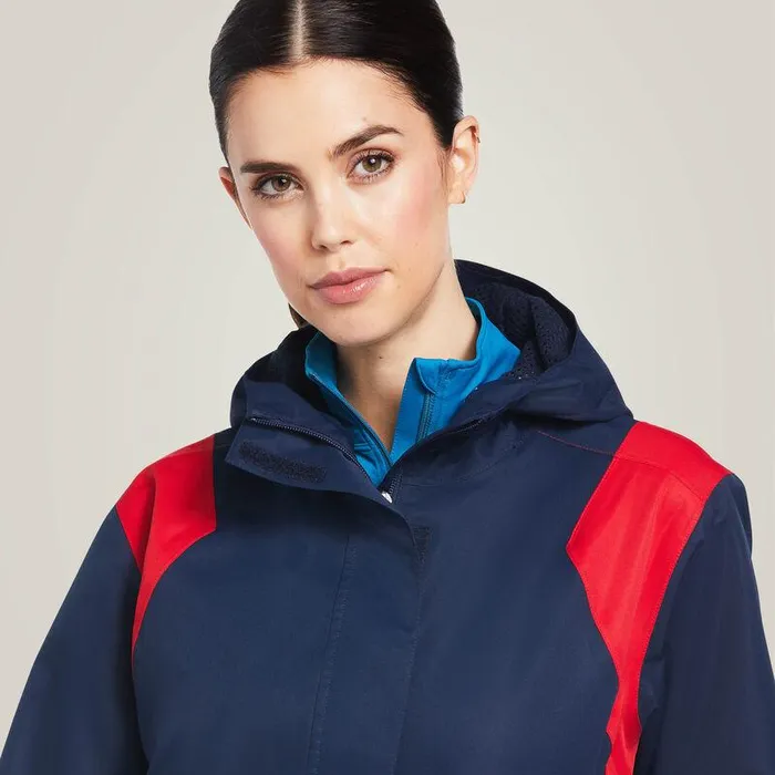 Women Jackets and Vests Ariat Spectator Waterproof Jacket Team Women Jackets and Vests Ariat Spectator Waterproof Jacket Team