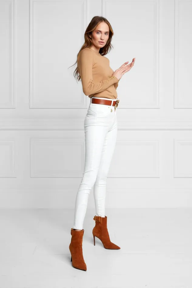 Women Jodhpur Jean Optic White Holland Cooper Jeans Women Jodhpur Jean Optic White Holland Cooper Jeans