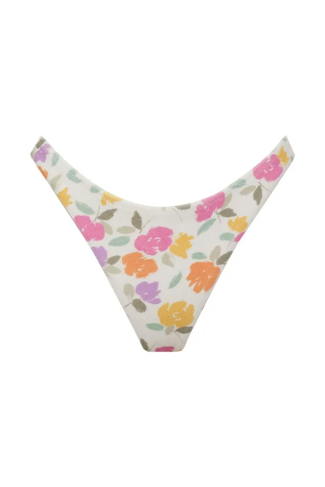 Women Joey Swim Bottom Cream For Love and Lemons Swim