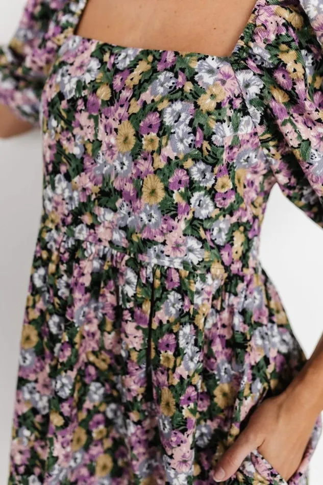 Women Joyce Corduroy Dress Multi Baltic Born Short Dresses