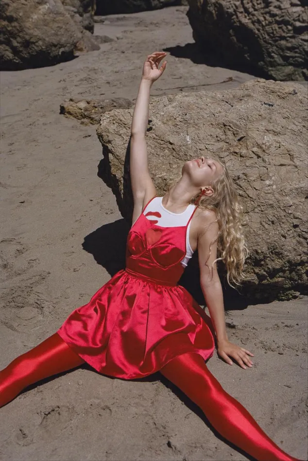 Women Lauren Mini Dress Red For Love and Lemons Dresses