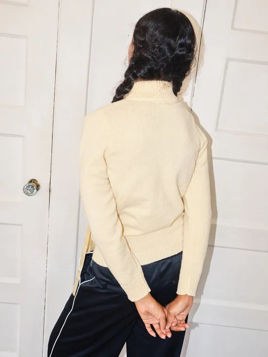 Women Leona Sweater Banana Milk Sweaters Lisa Says Gah