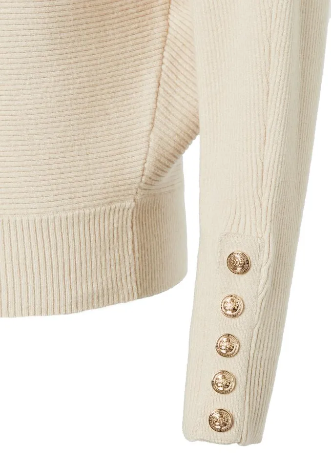 Women Leyla Knit Oatmeal Holland Cooper Knitwear Women Leyla Knit Oatmeal Holland Cooper Knitwear