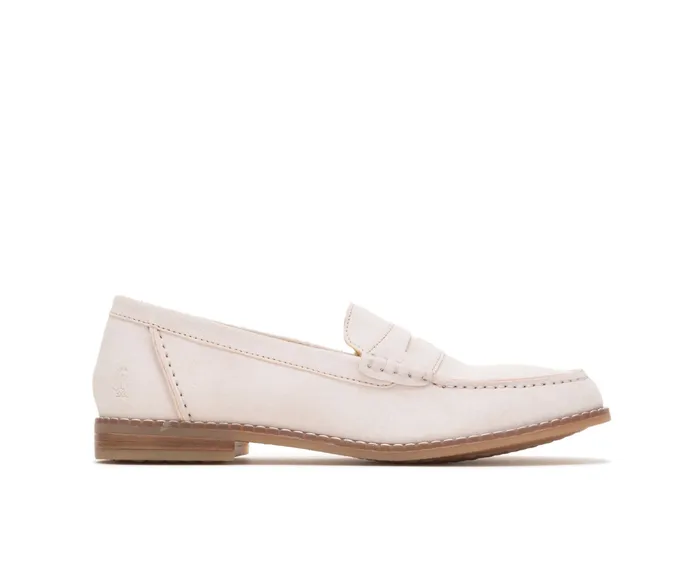 Women Loafers Hush Puppies Wren Loafer Pale Pink Suede