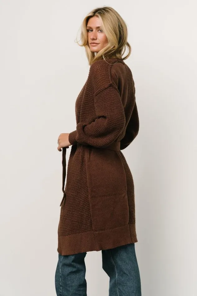 Women Lou Tie Cardigan Clove Baltic Born Cardigans