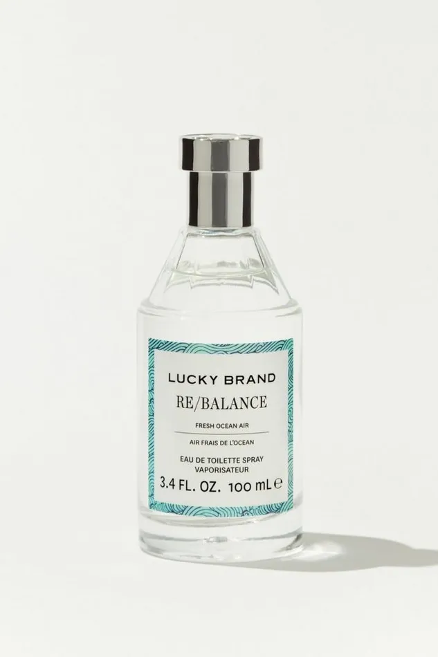 Women Lucky Brand Fragrance Rebalance 100 Ml 34 Fl Oz Edt Spray Multi