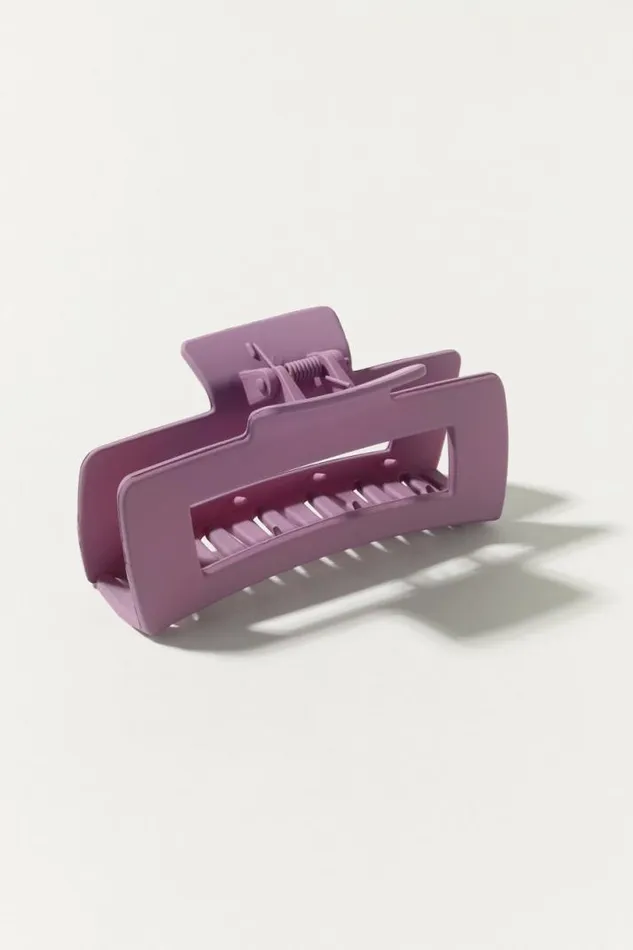Women Lucky Brand Hair Accessories Open Retangle Claw Lilac Women Lucky Brand Hair Accessories Open Retangle Claw Lilac