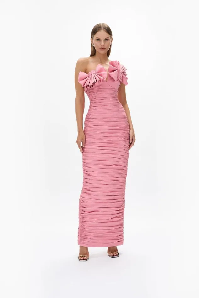 Women Maxi Dresses Rachel Gilbert Jensen Gown Peony