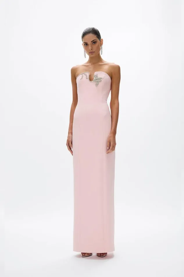 Women Maxi Dresses Rachel Gilbert Leura Gown Rosewater
