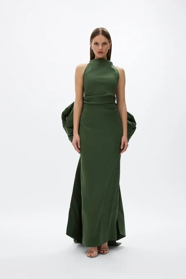 Women Maxi Dresses Rachel Gilbert Lottie Gown Forrest