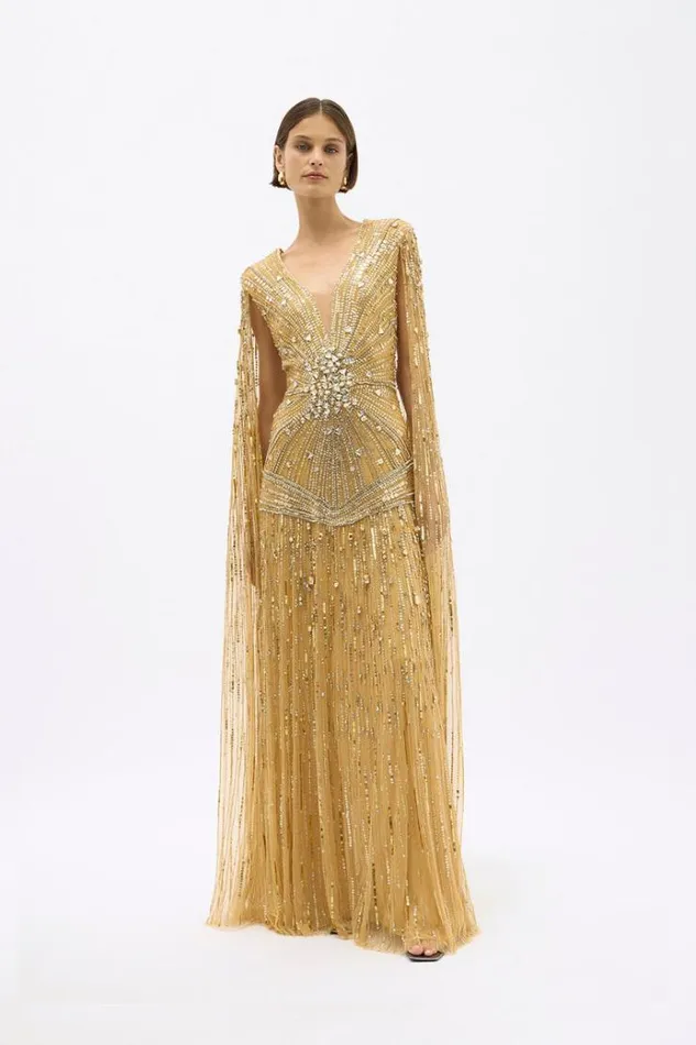 Women Maxi Dresses Rachel Gilbert TAO GOWN