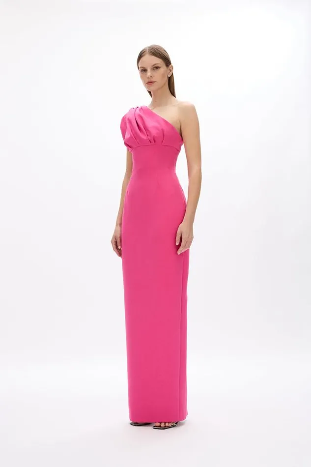 Women Maxi Dresses Rachel Gilbert Winnie Gown Hot Pink Shop Rachel Gilbert Online