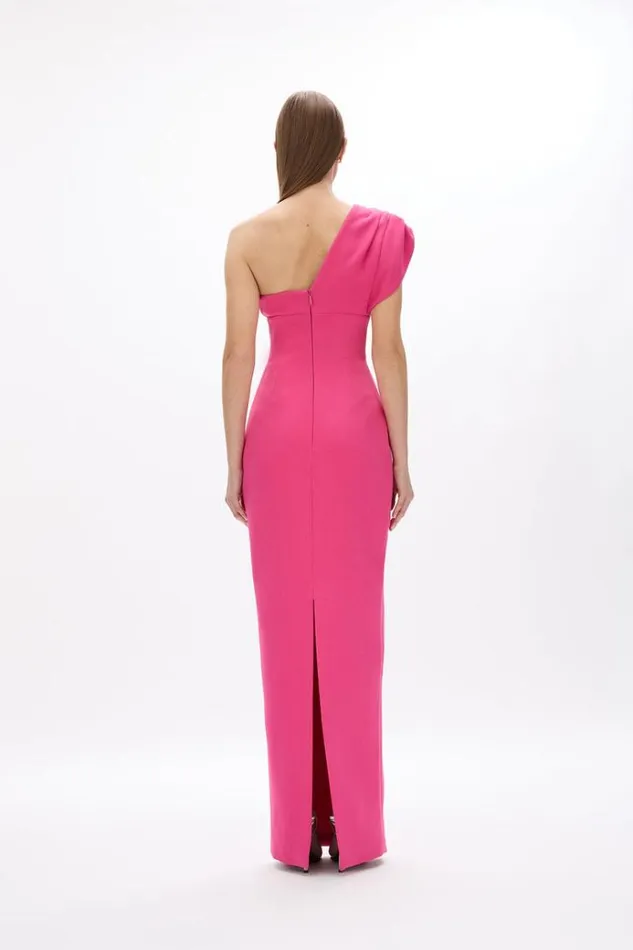 Women Maxi Dresses Rachel Gilbert Winnie Gown Hot Pink Shop Rachel Gilbert Online