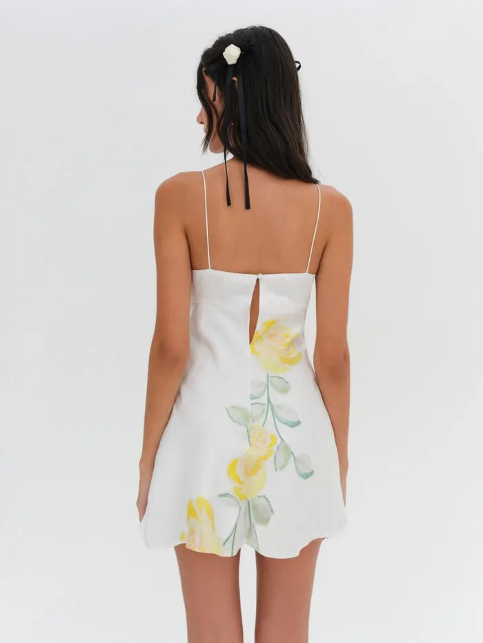 Women Millie Mini Dress White For Love and Lemons Dresses Women Millie Mini Dress White For Love and Lemons Dresses
