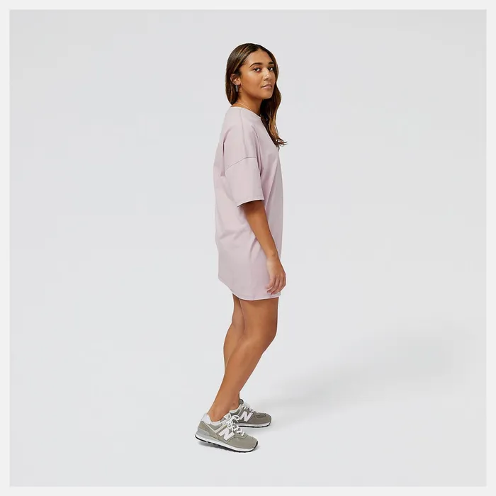 Women NB Athletics Nature State Short Sleeve Tee Violet Shadow New Balance Shirts