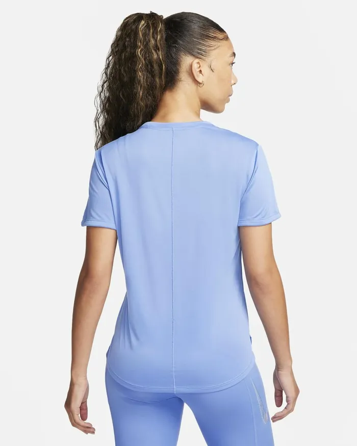 Women Nike All Clothing DriFIT Swoosh Polardiffused Blue