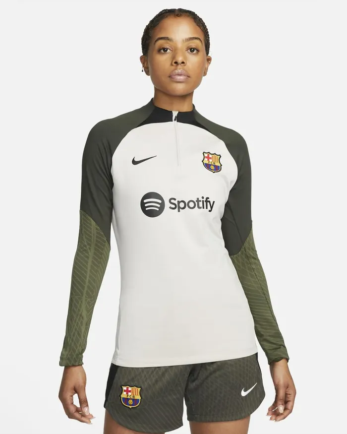 Women Nike All Clothing FC Barcelona Strike Stringblacksequoiablack
