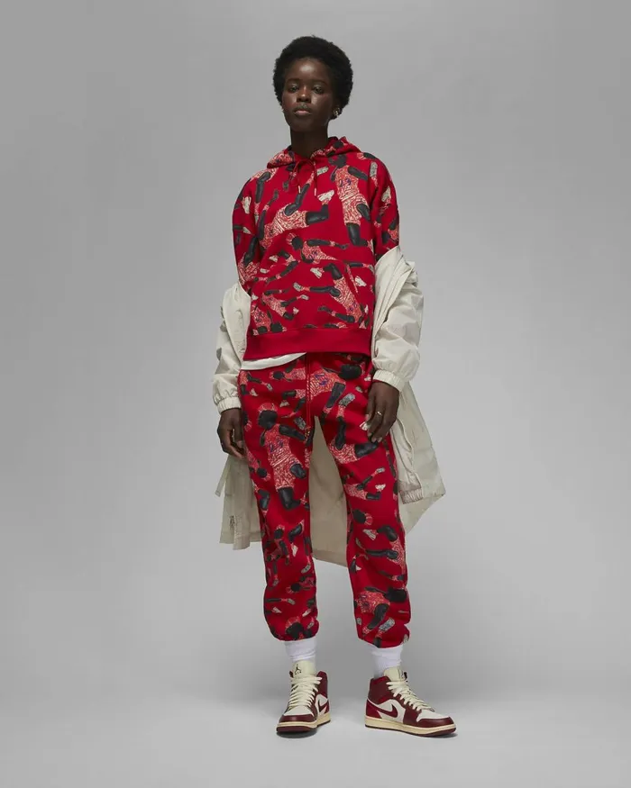 Women Nike All Clothing Jordan Artist Series By Parker Duncan Gym Red