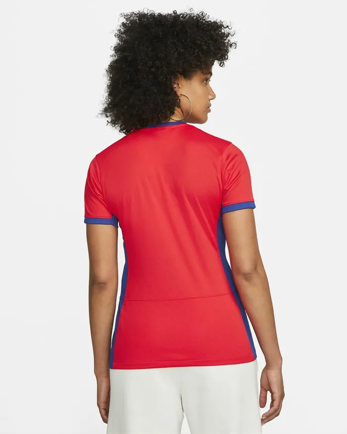 Women Nike All Clothing Norway 2023 Stadium Home Global Redglobal Bluewhite