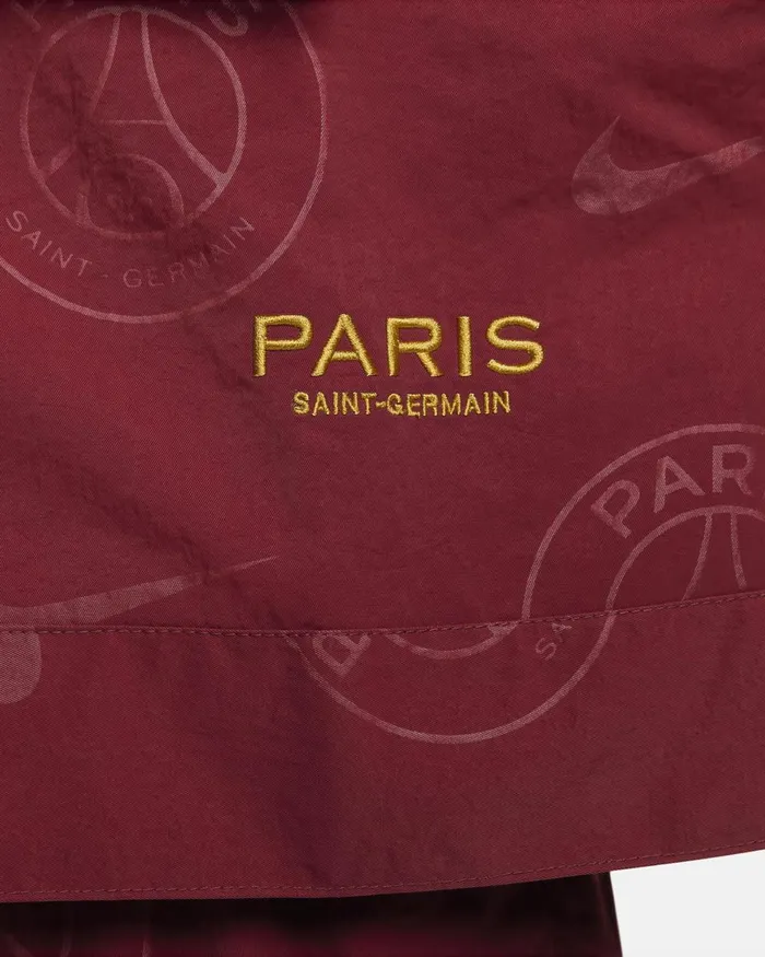 Women Nike All Clothing Paris SaintGermain Essential Team Redgold Suede