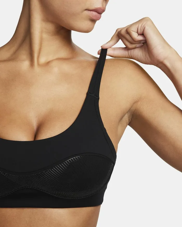 Women Nike Sports Bras Indy City Essential Blackclear