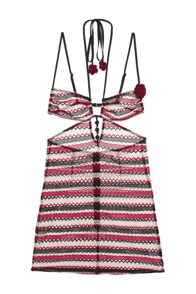 Women Nora Mini Dress Cover Up Multi For Love and Lemons Swim Women Nora Mini Dress Cover Up Multi For Love and Lemons Swim