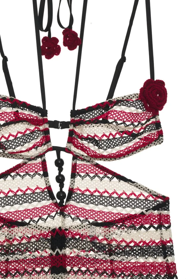 Women Nora Mini Dress Cover Up Multi For Love and Lemons Swim Women Nora Mini Dress Cover Up Multi For Love and Lemons Swim