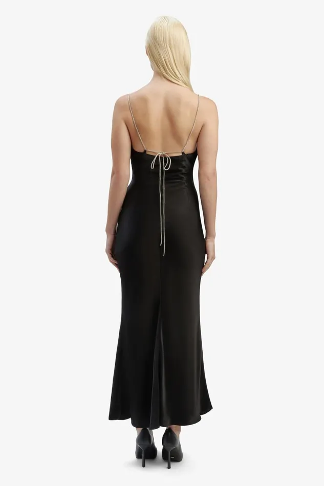 Women Occasion Dresses Bardot Lili Midi Dress In Black Black Women Occasion Dresses Bardot Lili Midi Dress In Black Black