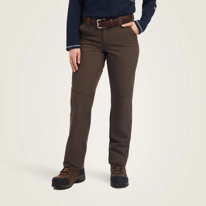 Women Pants and Shorts Ariat Rebar DuraStretch DriTEK Softshell Straight Pant Wren