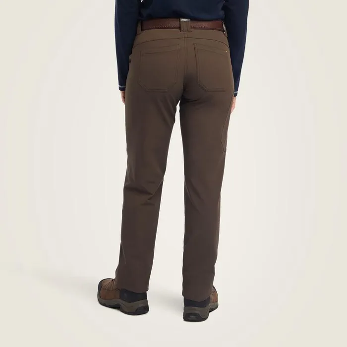 Women Pants and Shorts Ariat Rebar DuraStretch DriTEK Softshell Straight Pant Wren