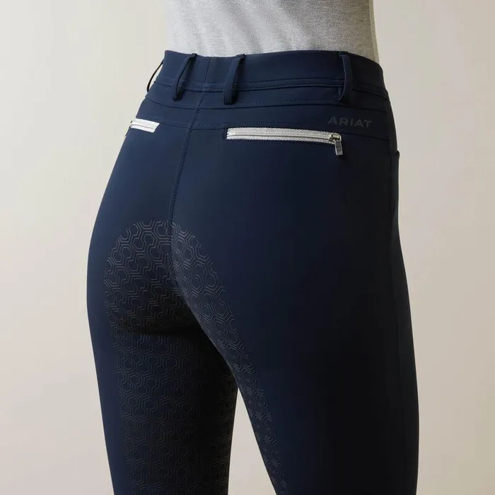 Women Pants and Shorts Ariat Tri Factor PullOn Full Seat Breech Navy Women Pants and Shorts Ariat Tri Factor PullOn Full Seat Breech Navy