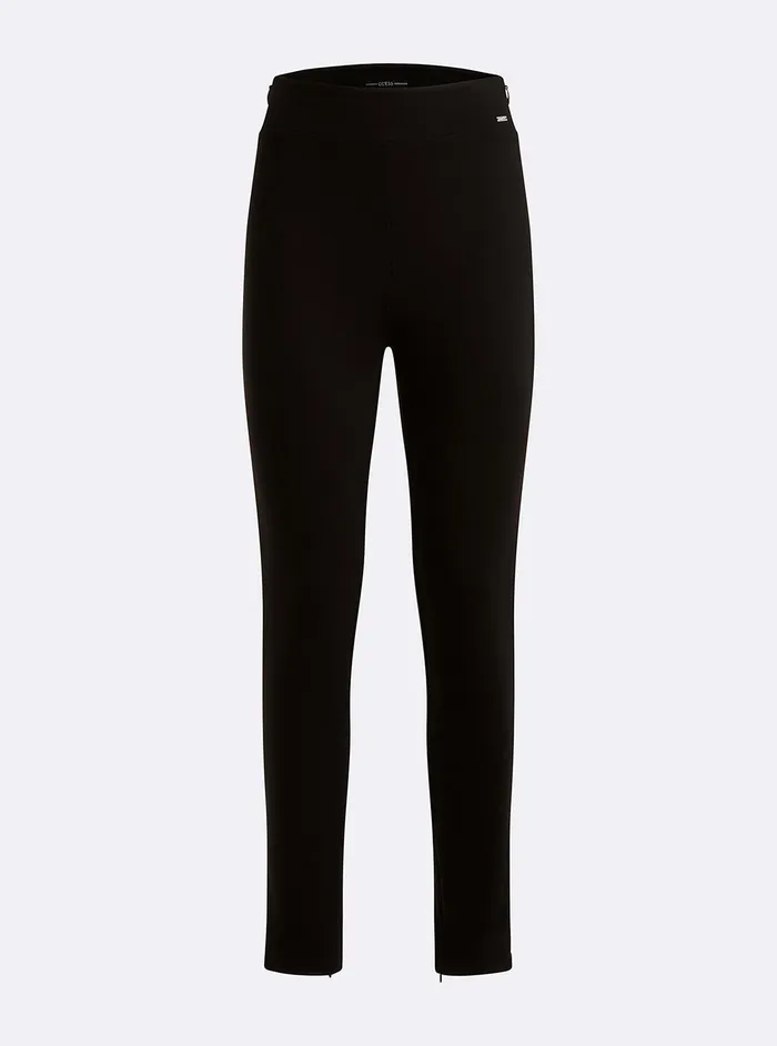 Women Pants GUESS Black Priscilla Fauxleather Pants