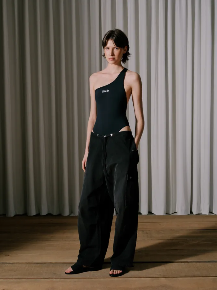 Women Rhude Swim ONEPIECE SWIM Blackwhite