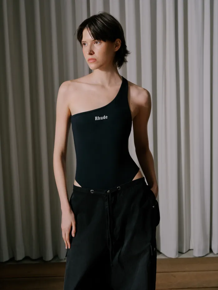 Women Rhude Swim ONEPIECE SWIM Blackwhite