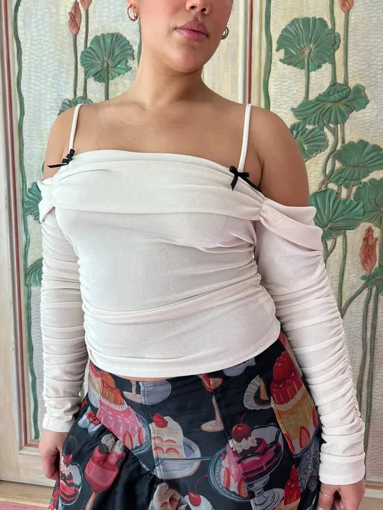 Women Rosa OffShoulder Top Vanilla Tops Lisa Says Gah