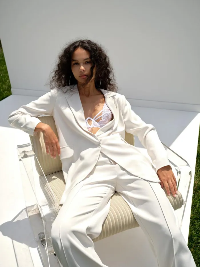 Women Shannon Pant White For Love and Lemons Bottoms Women Shannon Pant White For Love and Lemons Bottoms