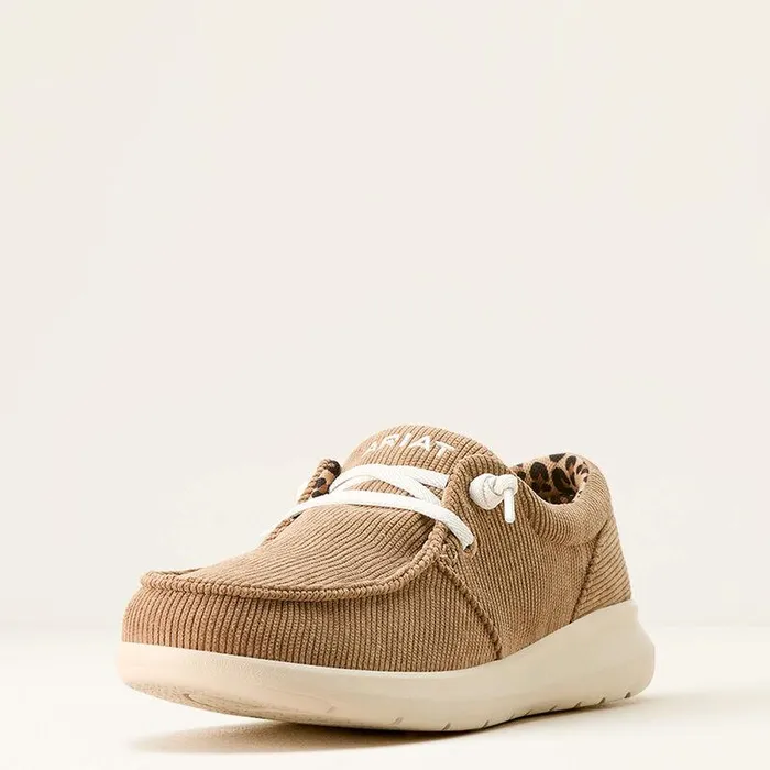 Women Shoes and Sneakers Ariat Hilo Shoe Tan Corduroy