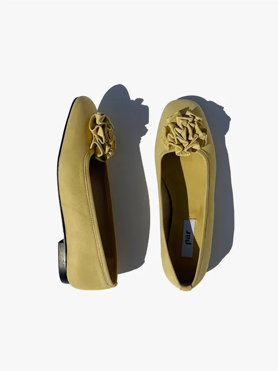 Women Shoes Lisa Says Gah Marsha Rosette Slipper Lemon
