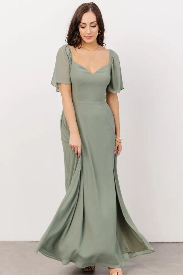 Women Sierra Sweetheart Maxi Dress Eucalyptus Baltic Born The Guest Edit Women Sierra Sweetheart Maxi Dress Eucalyptus Baltic Born The Guest Edit