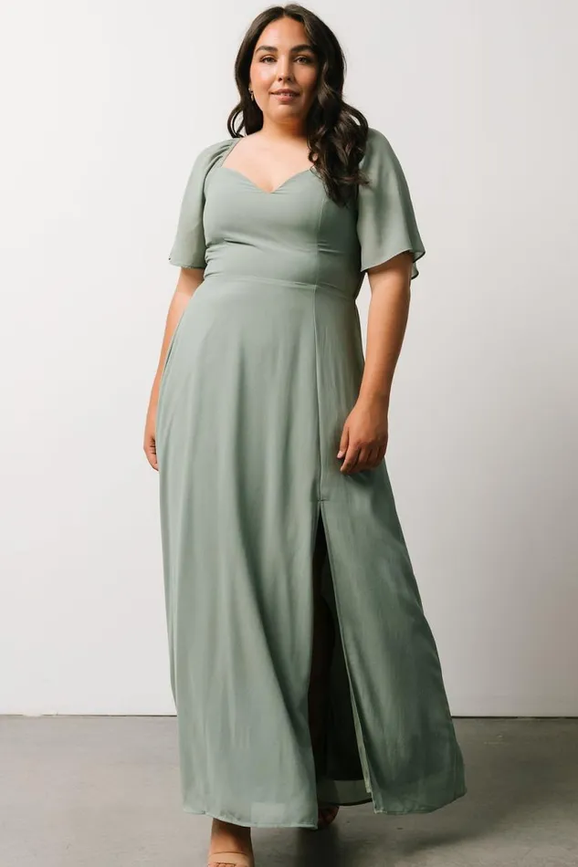 Women Sierra Sweetheart Maxi Dress Eucalyptus Baltic Born The Guest Edit Women Sierra Sweetheart Maxi Dress Eucalyptus Baltic Born The Guest Edit