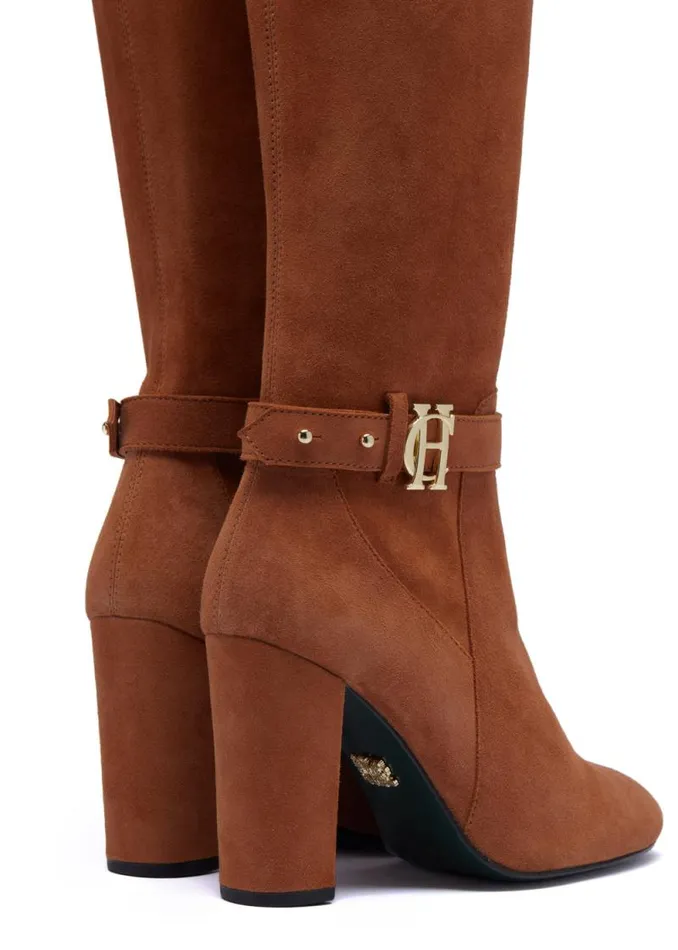 Women Sloane Over The Knee Boot Tan Holland Cooper Boots Women Sloane Over The Knee Boot Tan Holland Cooper Boots