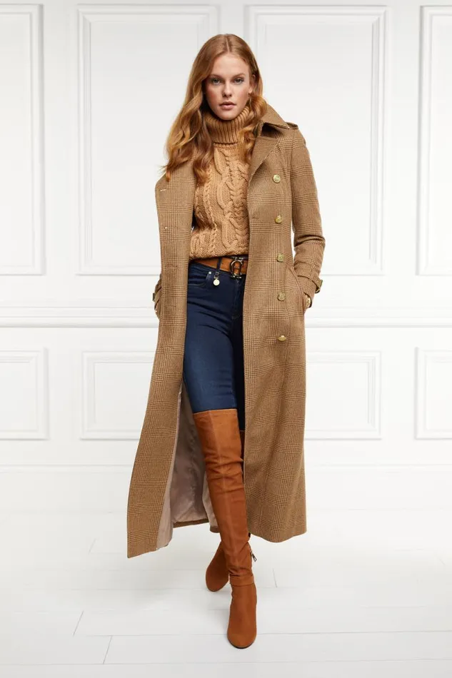 Women Sloane Over The Knee Boot Tan Holland Cooper Boots Women Sloane Over The Knee Boot Tan Holland Cooper Boots