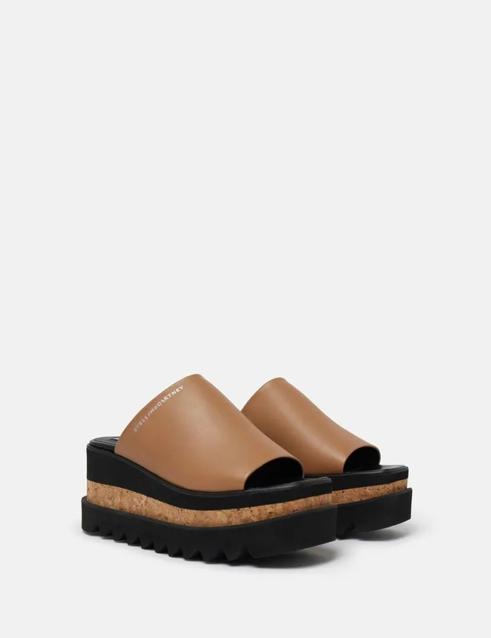 Women SneakElyse Platform Sandals Brandy Stella McCartney Wedges