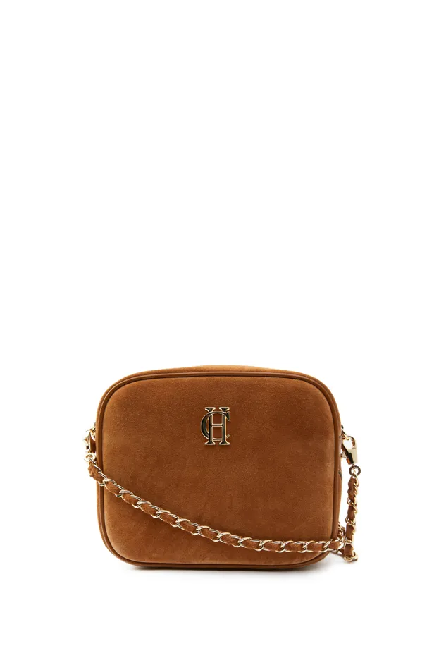 Women Soho Camera Bag Tan Suede Holland Cooper Bags