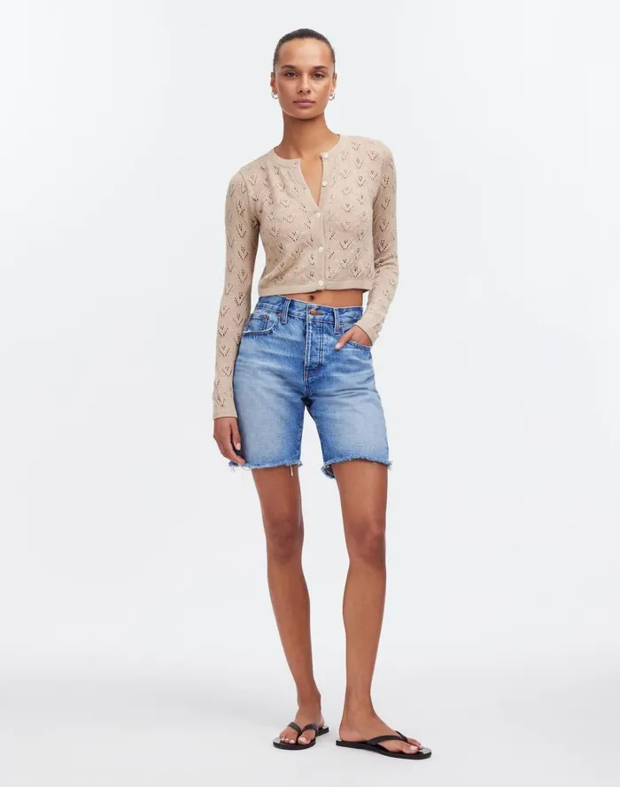 Women Sweaters Madewell Yanawara Qupana Alpaca Cardigan Beige