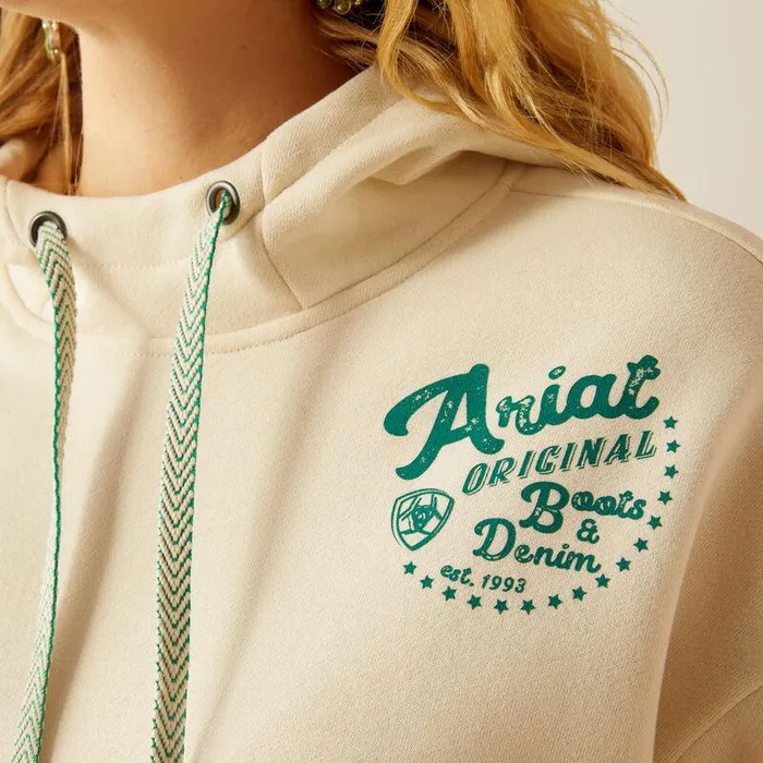 Women TShirts and Tops Ariat Essential Hoodie Summer Sand