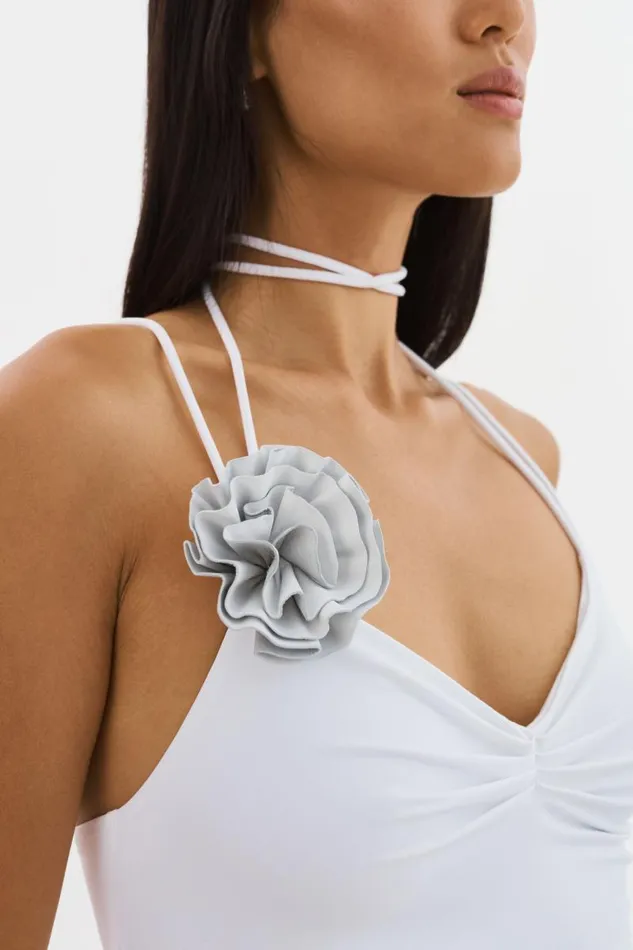 Women TAYANA Handkerchief Top White LAMARQUE Tops Women TAYANA Handkerchief Top White LAMARQUE Tops