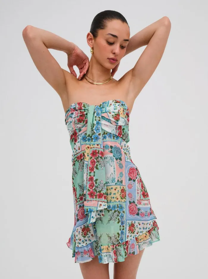 Women Teagan Mini Dress Multi For Love and Lemons Dresses Women Teagan Mini Dress Multi For Love and Lemons Dresses