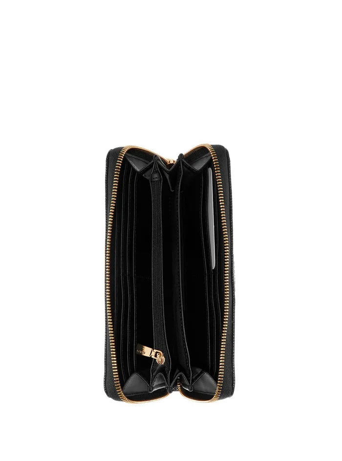 Women Wallets GUESS Black Giully Quilted Large Wallet Women Wallets GUESS Black Giully Quilted Large Wallet
