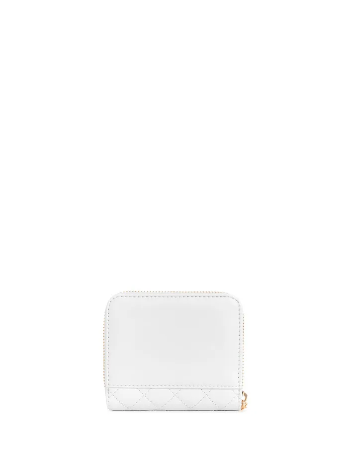 Women Wallets GUESS White Rue Rose Small Wallet